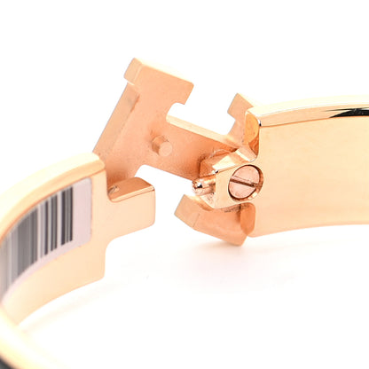 Hermes Enamel Narrow Clic Clac H Bracelet PM Black 4 of 6