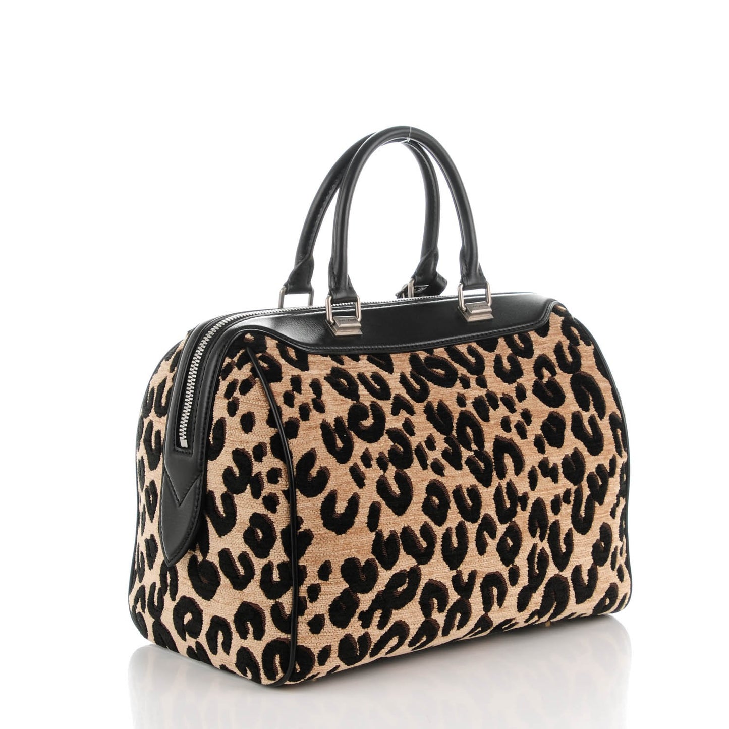 Jacquard Velvet Leopard Print Stephen Sprouse Speedy
