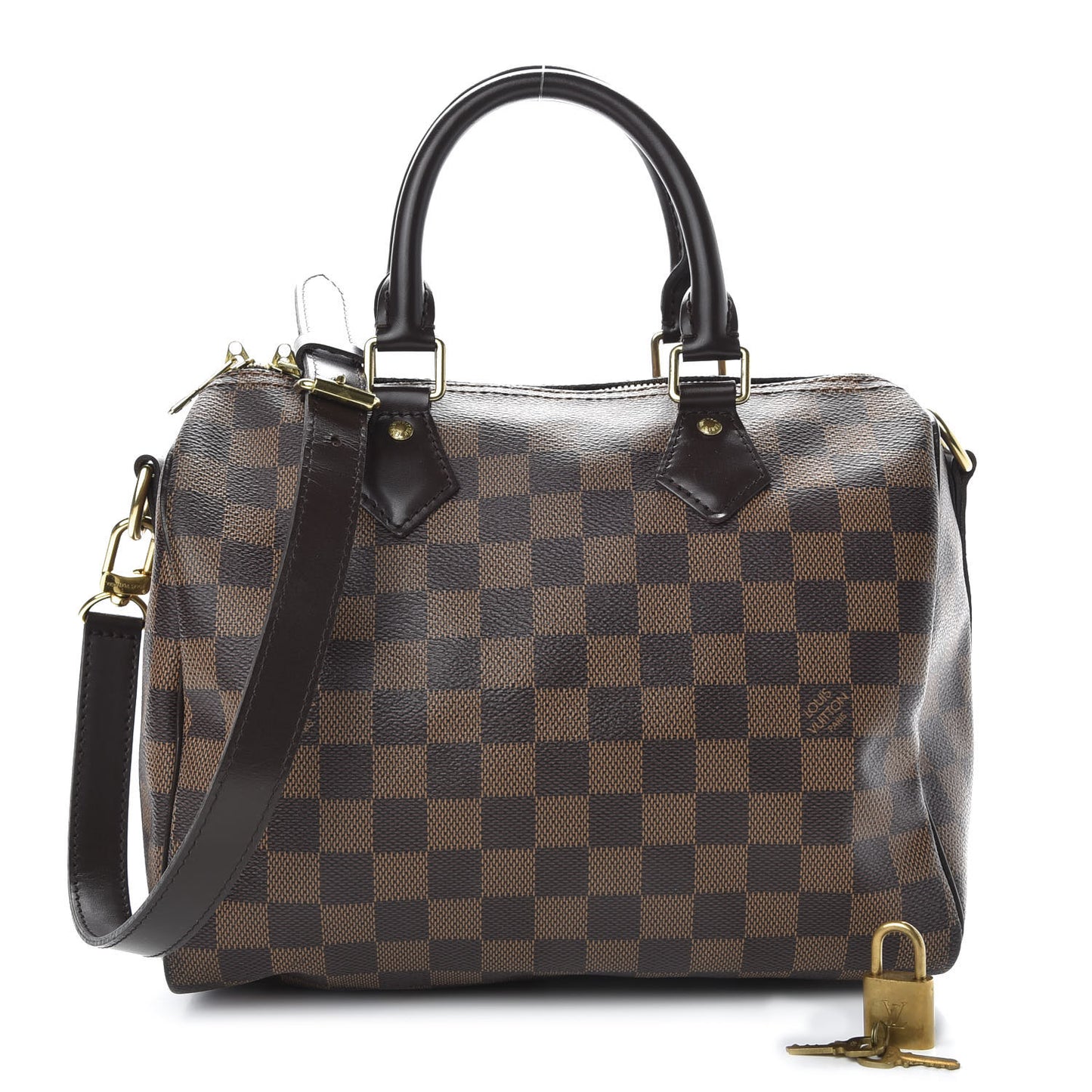 Damier Ebene Speedy Bandouliere 25