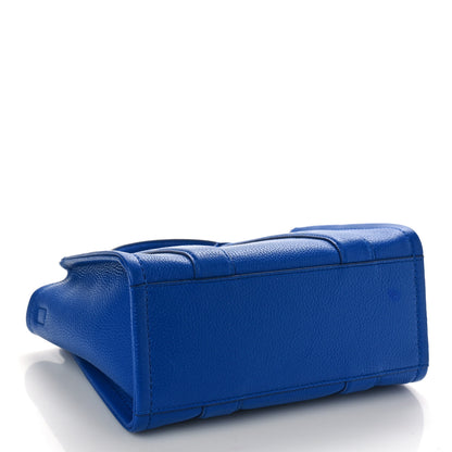 Marc Jacobs Grained Calfskin Small The Tote Bag Cobalt 4 of 10