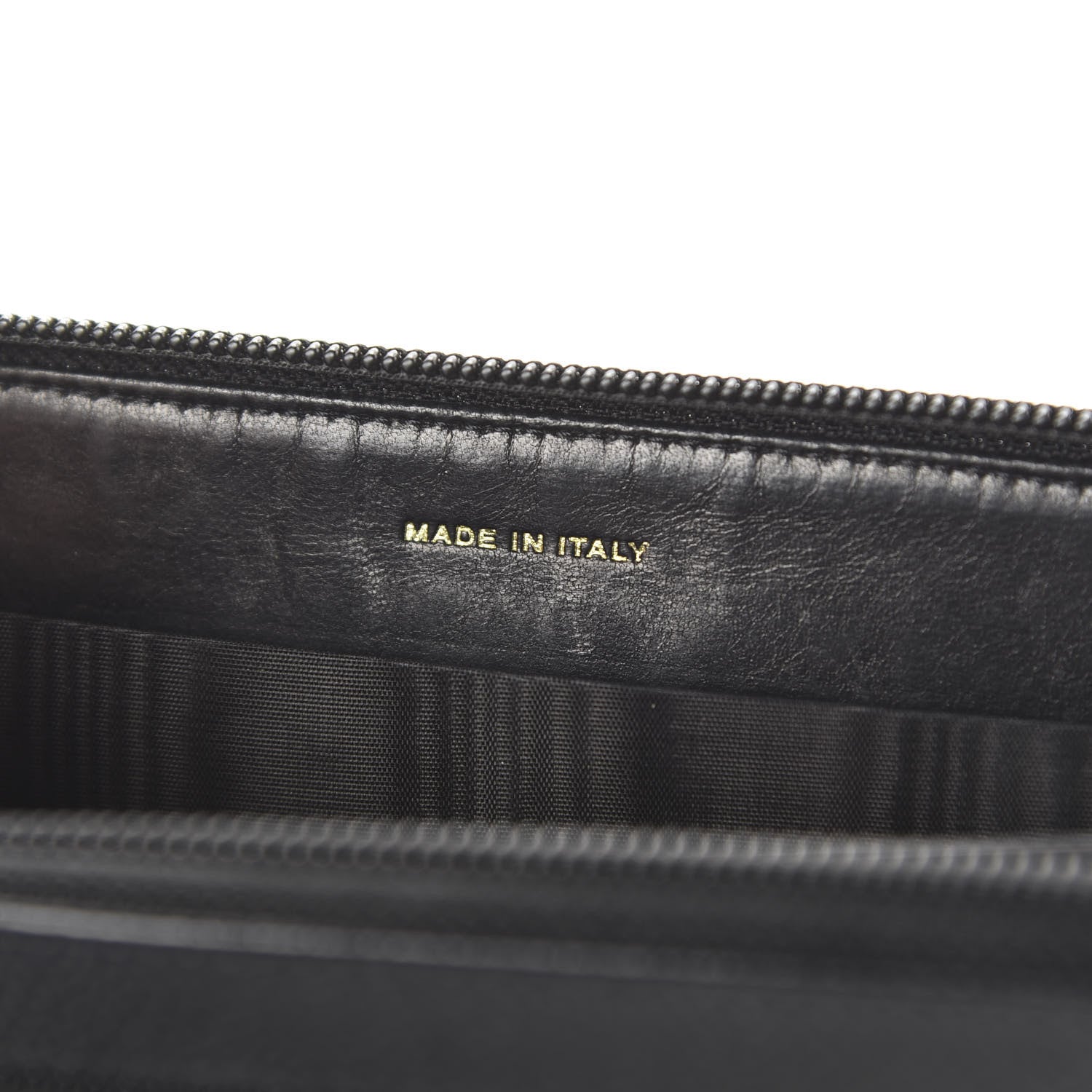 Chanel Caviar Large Timeless CC Zip Around Wallet Black 9 of 12