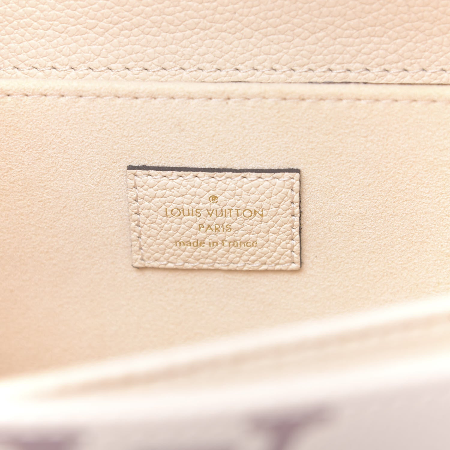 Louis Vuitton Empreinte Monogram Giant Pochette Metis Creme Bois De Rose 6 of 9