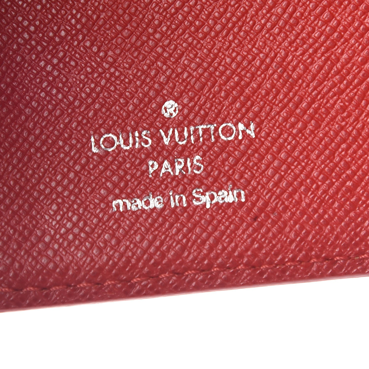 Louis Vuitton Epi Small Ring Agenda Cover Rouge 6 of 7