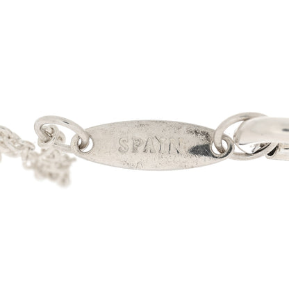 Tiffany Sterling Silver Aquamarine Elsa Peretti Color By The Yard Bracelet 4 of 7