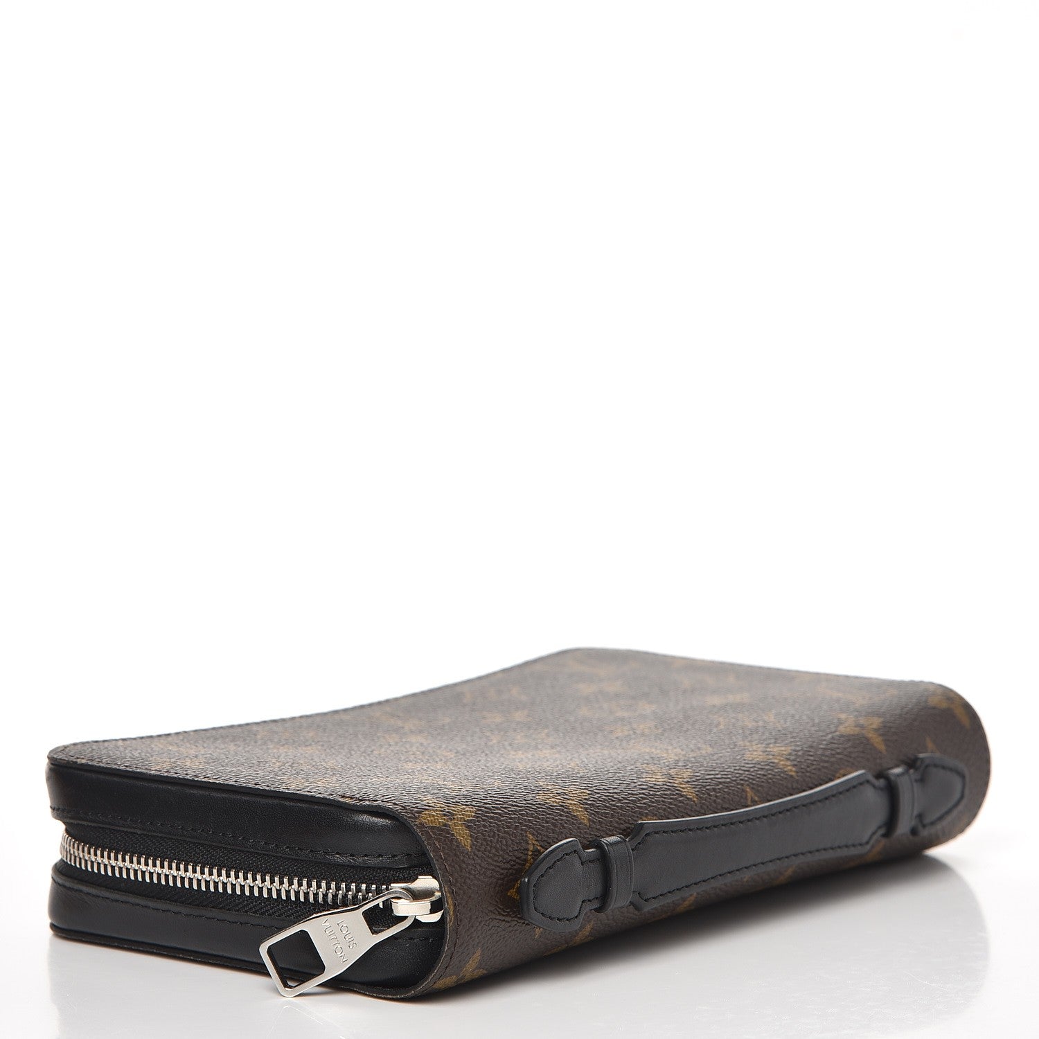 Louis Vuitton Monogram Macassar Zippy XL Wallet 4 of 7