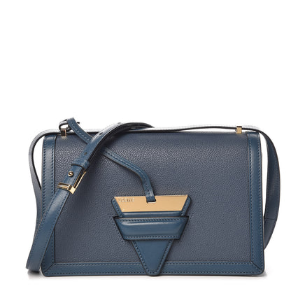 Loewe Grained Calfskin Medium Barcelona Shoulder Bag Indigo 1 of 10