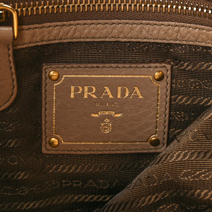 Prada Vitello Daino Tote Caramel 6 of 8