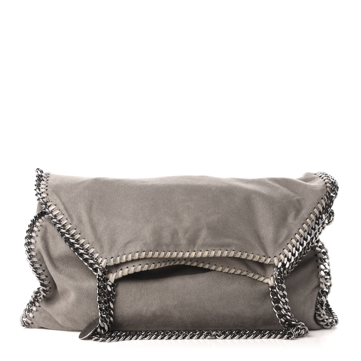 Stella McCartney Shaggy Deer Big Falabella Tote Grey 1 of 13