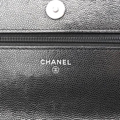 Chanel Caviar Quilted My Everything Wallet On Chain WOC Black 6 of 11