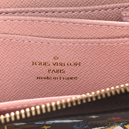 Louis Vuitton Monogram 2020 Christmas Animation Big Wheel Zippy Coin Purse Rose Ballerine 6 of 7
