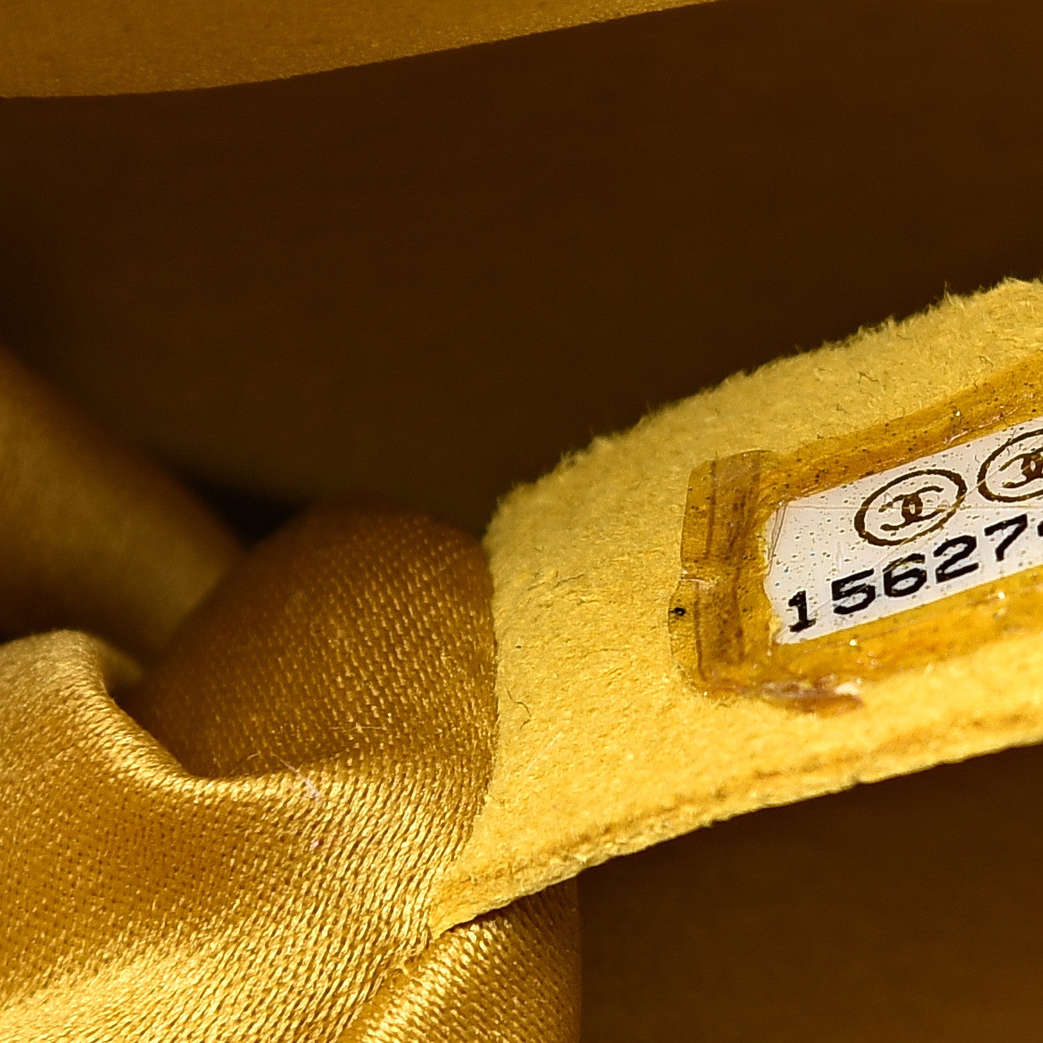 Chanel Lambskin Quilted Small Pocket Camera Case Yellow 6 of 13