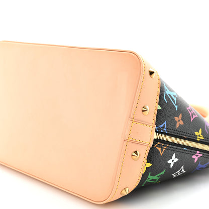 Louis Vuitton Monogram Multicolor Alma Black 9 of 11