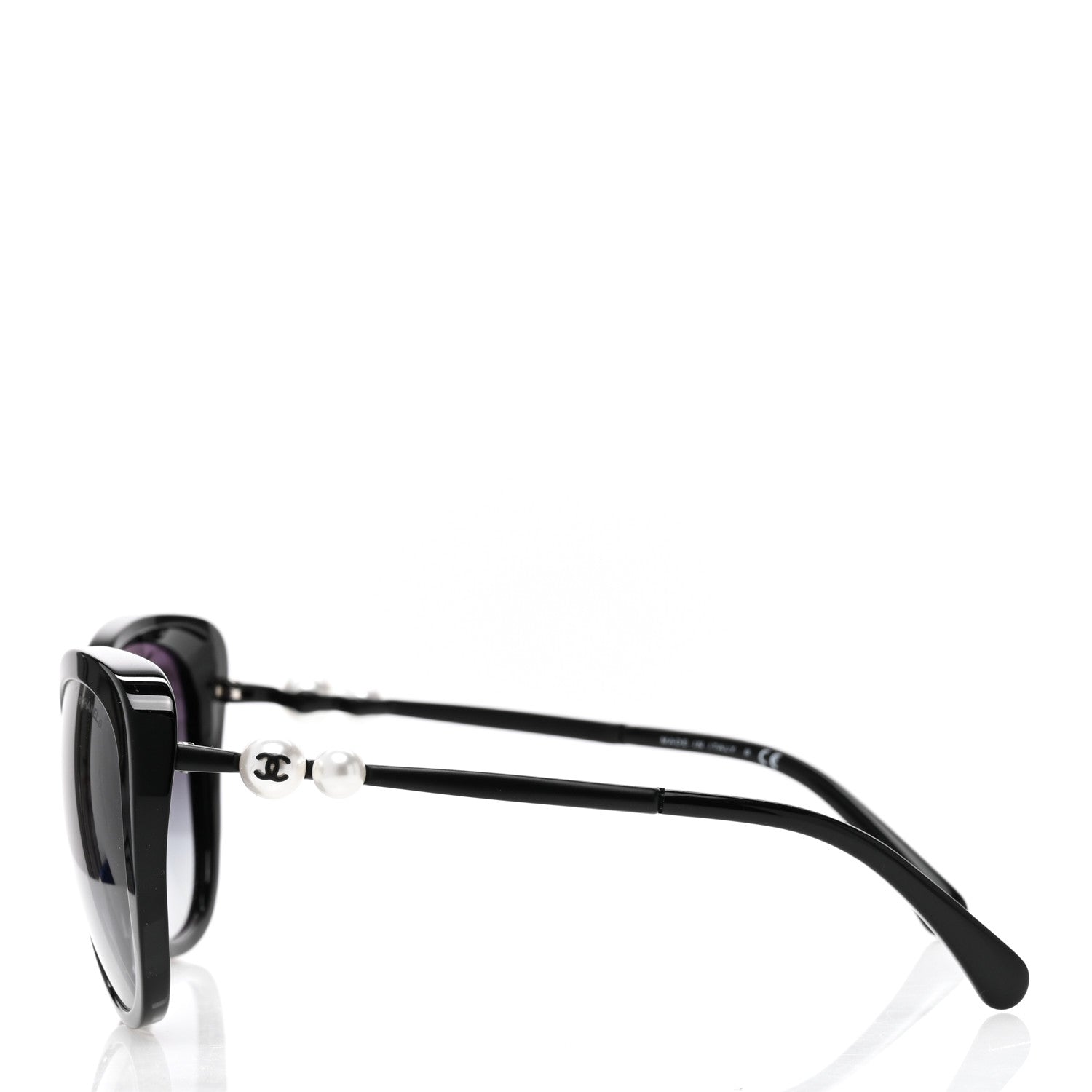 Chanel Pearl Sunglasses 5338-H Black 3 of 8