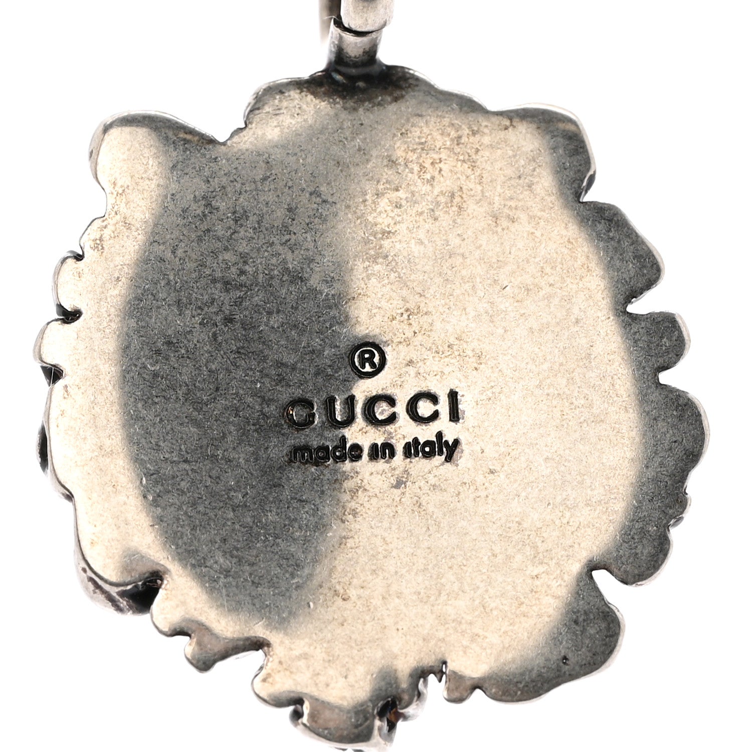 Gucci Metal Lion Head Necklace Silver 6 of 8