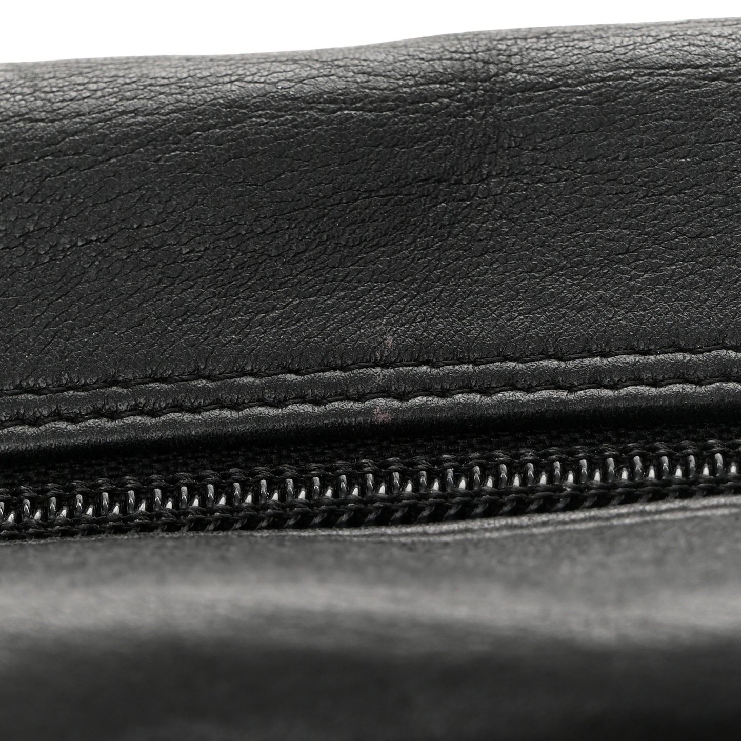 Calfskin Quilted Large Cambon Bowler Black