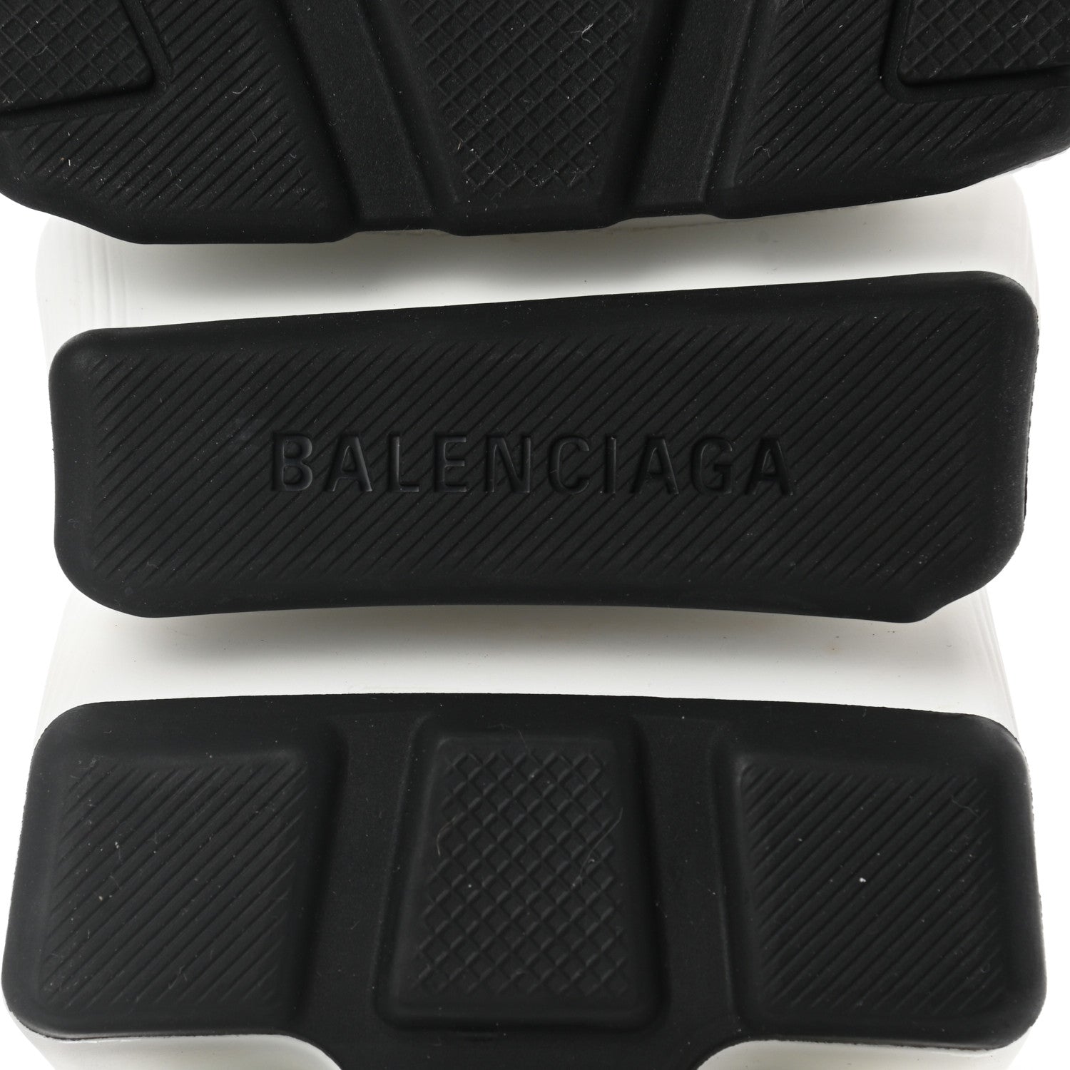 Balenciaga Technical 3D Recycled Knit Striped Womens Speed 2.0 Sneakers 39 White Multicolor 6 of 7
