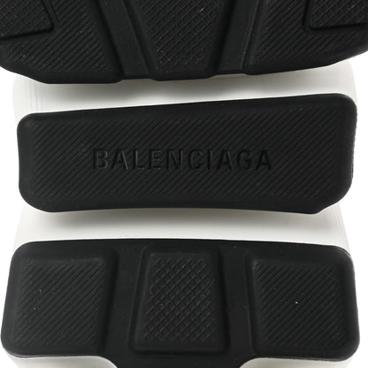 Balenciaga Technical 3D Recycled Knit Striped Womens Speed 2.0 Sneakers 39 White Multicolor 6 of 7