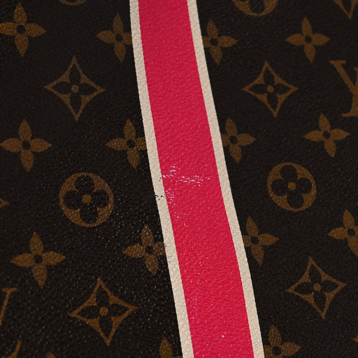 Monogram My LV Heritage Neverfull MM Fuchsia White