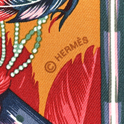Hermes Silk Brazil Twilly 3 of 4