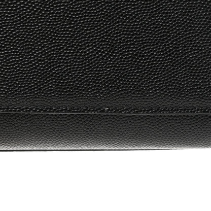 Saint Laurent Grain De Poudre Medium Classic Monogram Kate Tassel Satchel Black 12 of 14