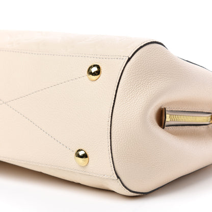 Louis Vuitton Empreinte Braided Montaigne MM Creme Beige Caramel 8 of 11