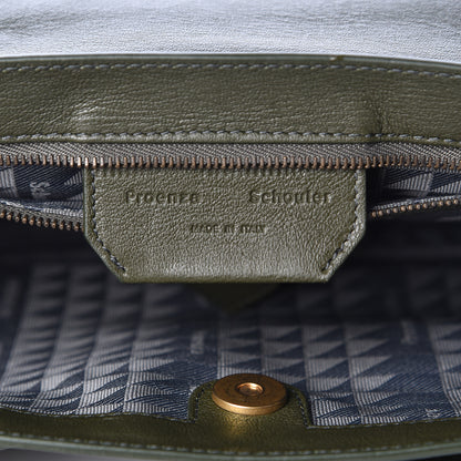 Proenza Schouler Lambskin Medium PS1 Satchel Military 7 of 11