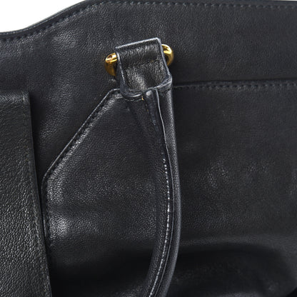 Saint Laurent Sheepskin Large Cabas ChYc Black 12 of 20