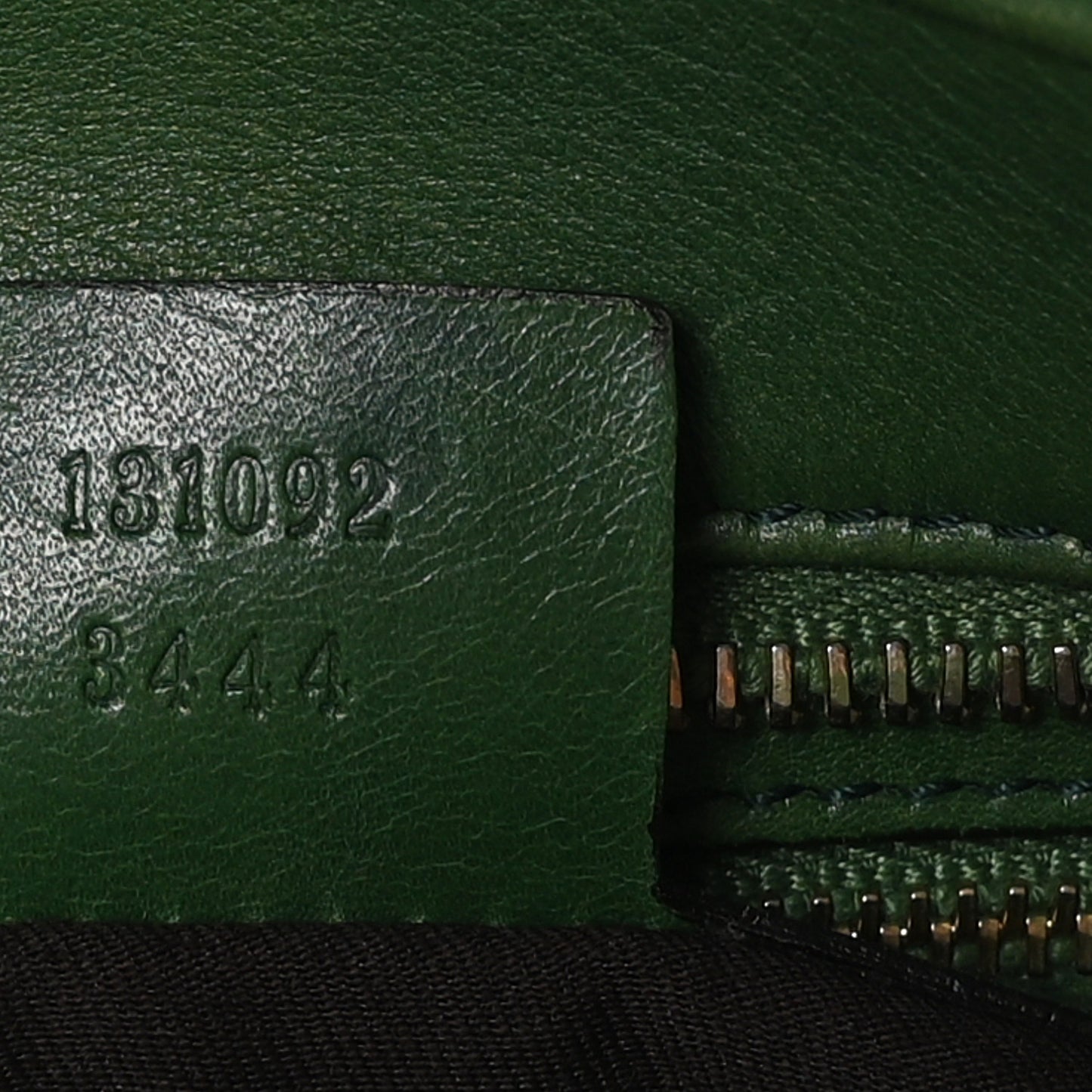 Calfskin Large Horsebit Chain Satchel Green