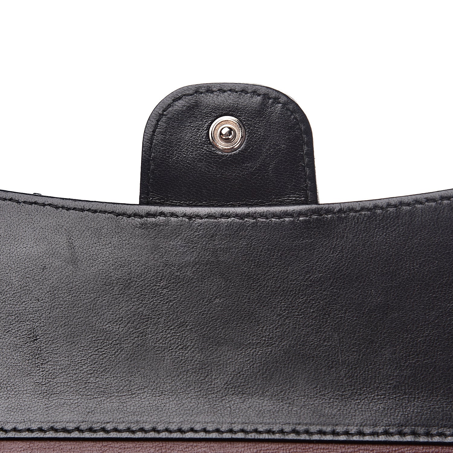 Chanel Lambskin Quilted Large Flap Wallet Black 16 of 17