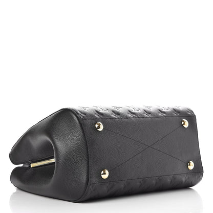 Louis Vuitton Empreinte Montaigne MM Black 4 of 8