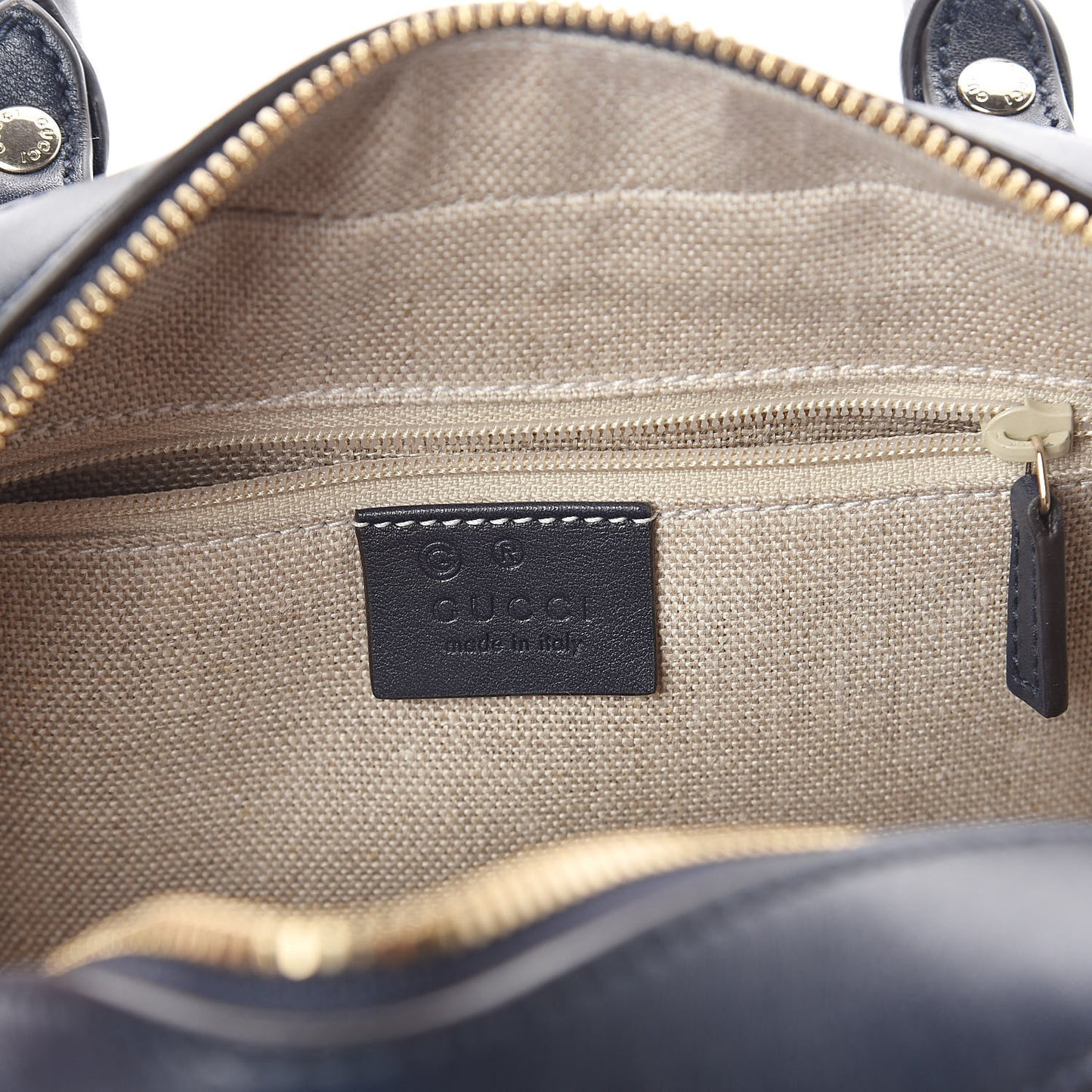 Soft Microguccissima Small Crossbody Bag Blue