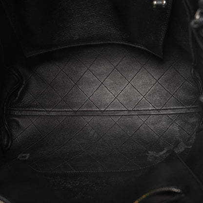 Chanel Caviar Stitched Large Shopping Tote Black 6 of 14