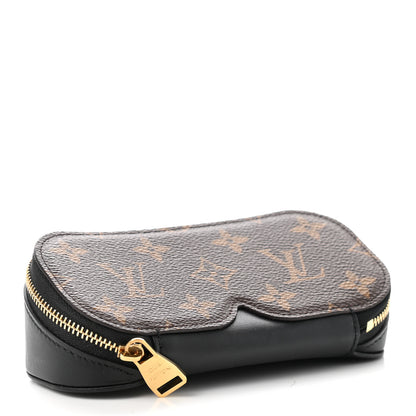 Louis Vuitton Monogram Emilie Zippered Sunglasses Case Black 4 of 6