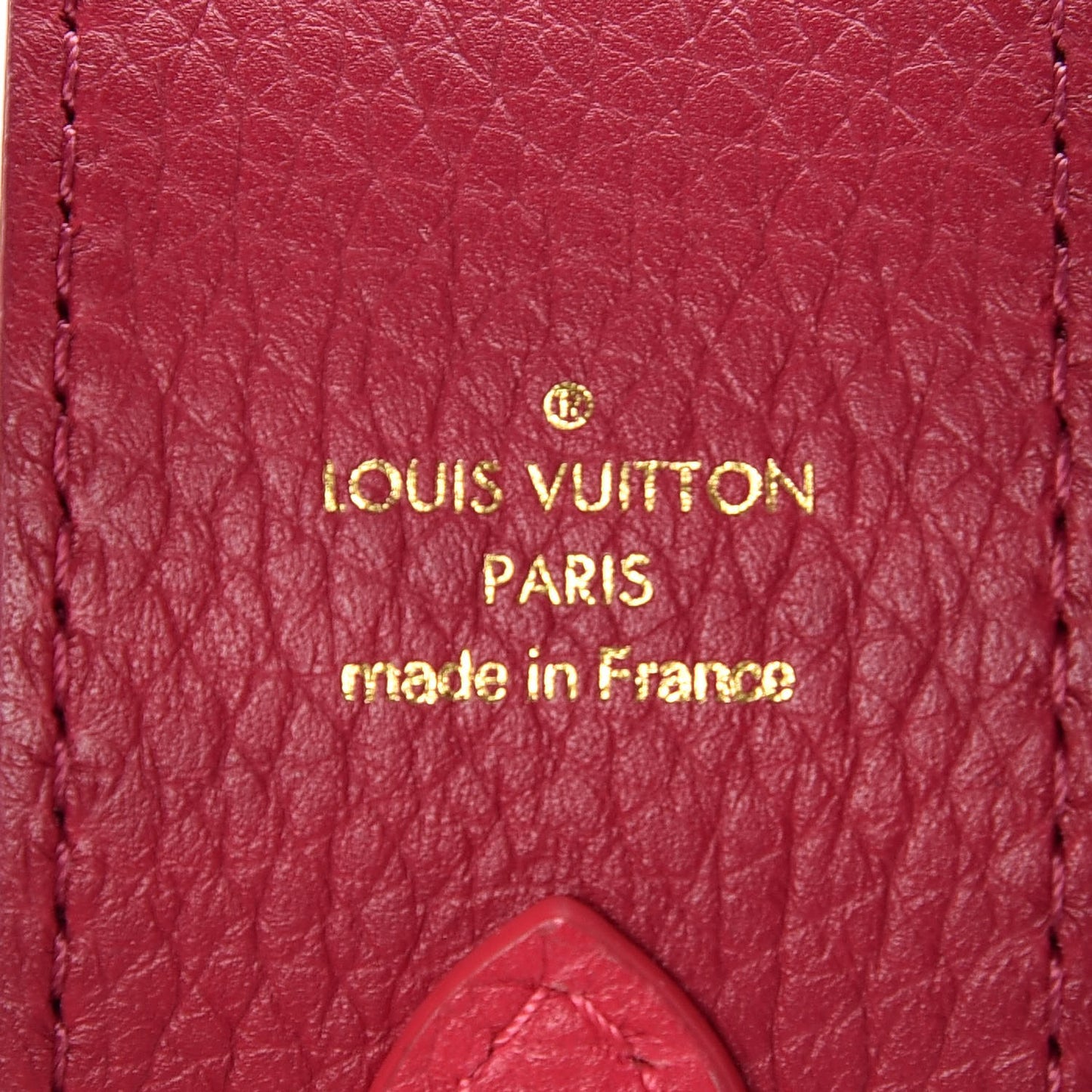 Taurillon Bandouliere Shoulder Strap Fuchsia