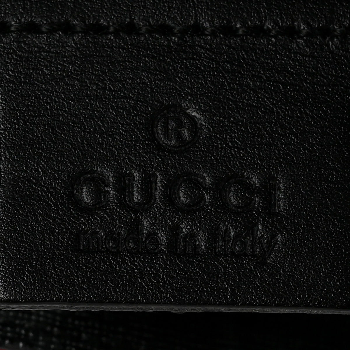 Gucci GG Supreme Monogram Web Medium Flat Messenger Bag Black Grey 6 of 10