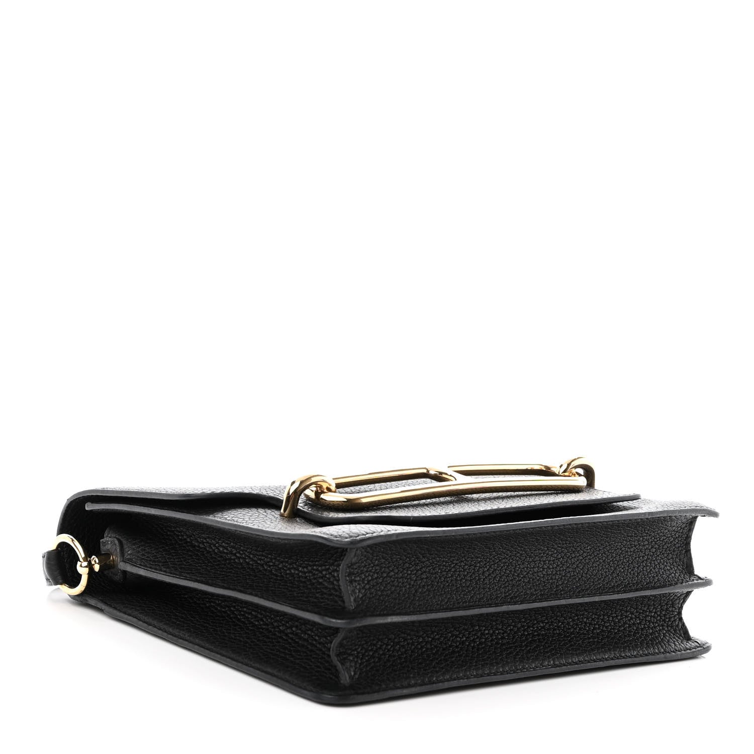 Hermes Taurillon Clemence Sac Roulis 23 Black 4 of 9