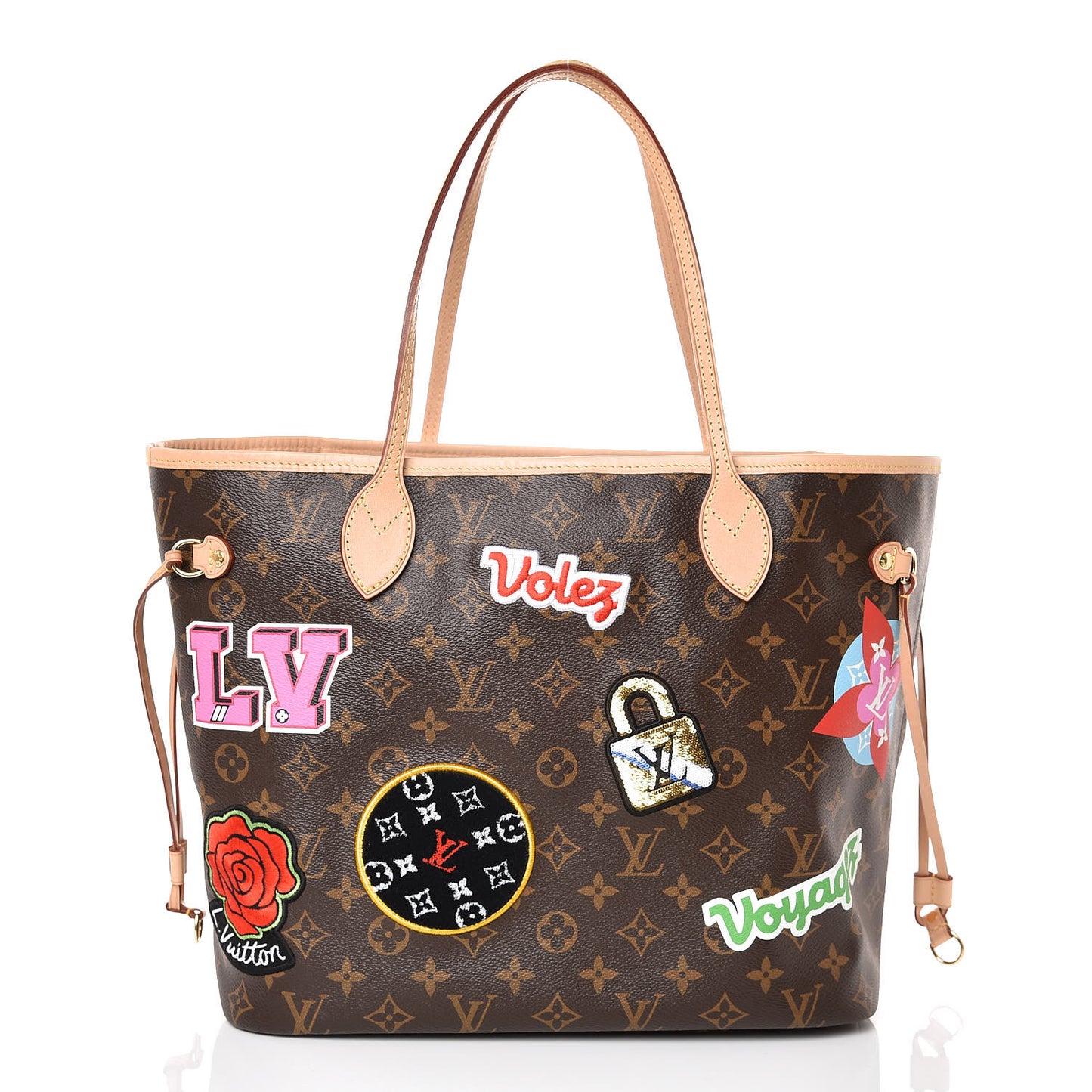Monogram Travel Stickers Neverfull MM
