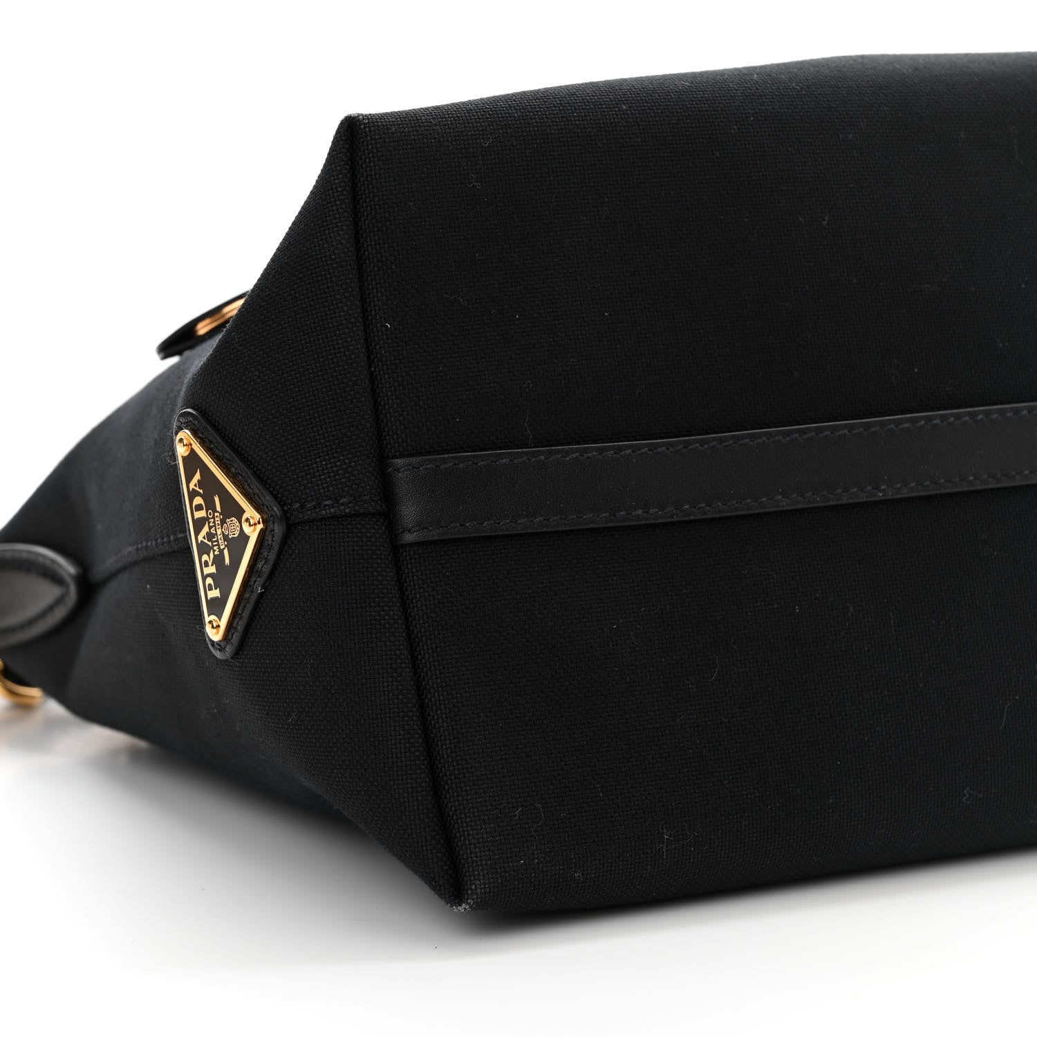 Prada Jacquard Logo Tote Black 9 of 10