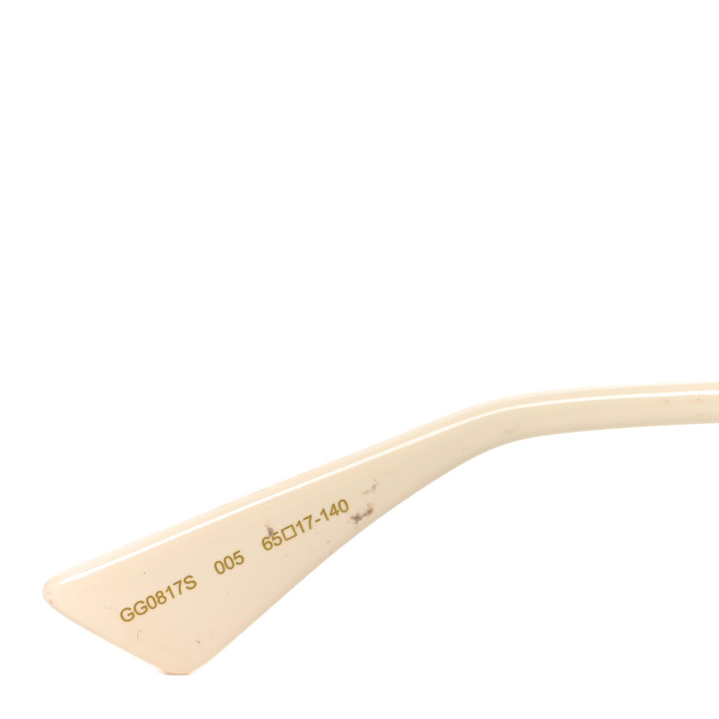 Metal Sunglasses GG0817S Ivory