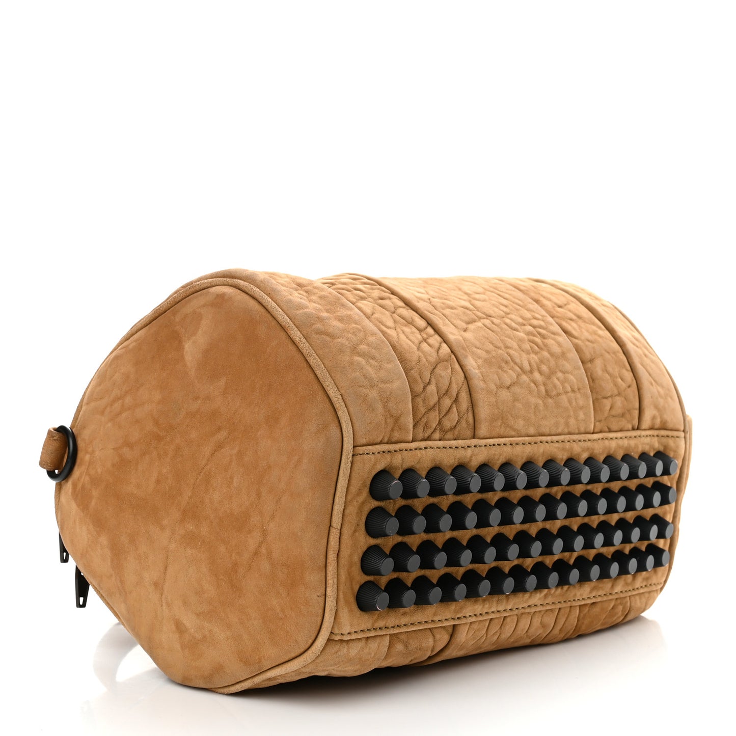 Nubuck Mini Rockie Matte Black Hardware Tan