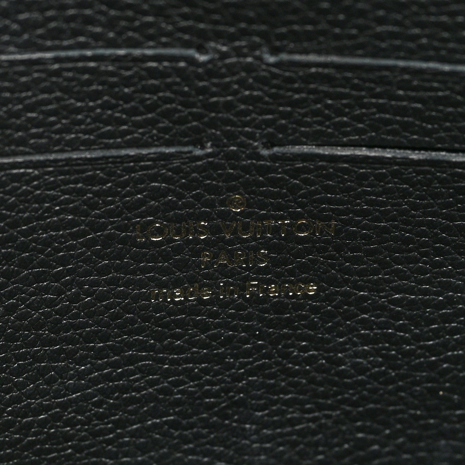 Louis Vuitton Empreinte Vavin Chain Wallet Black 7 of 8