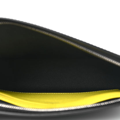 Louis Vuitton Damier Graphite Pochette Voyage MM Yellow 5 of 9