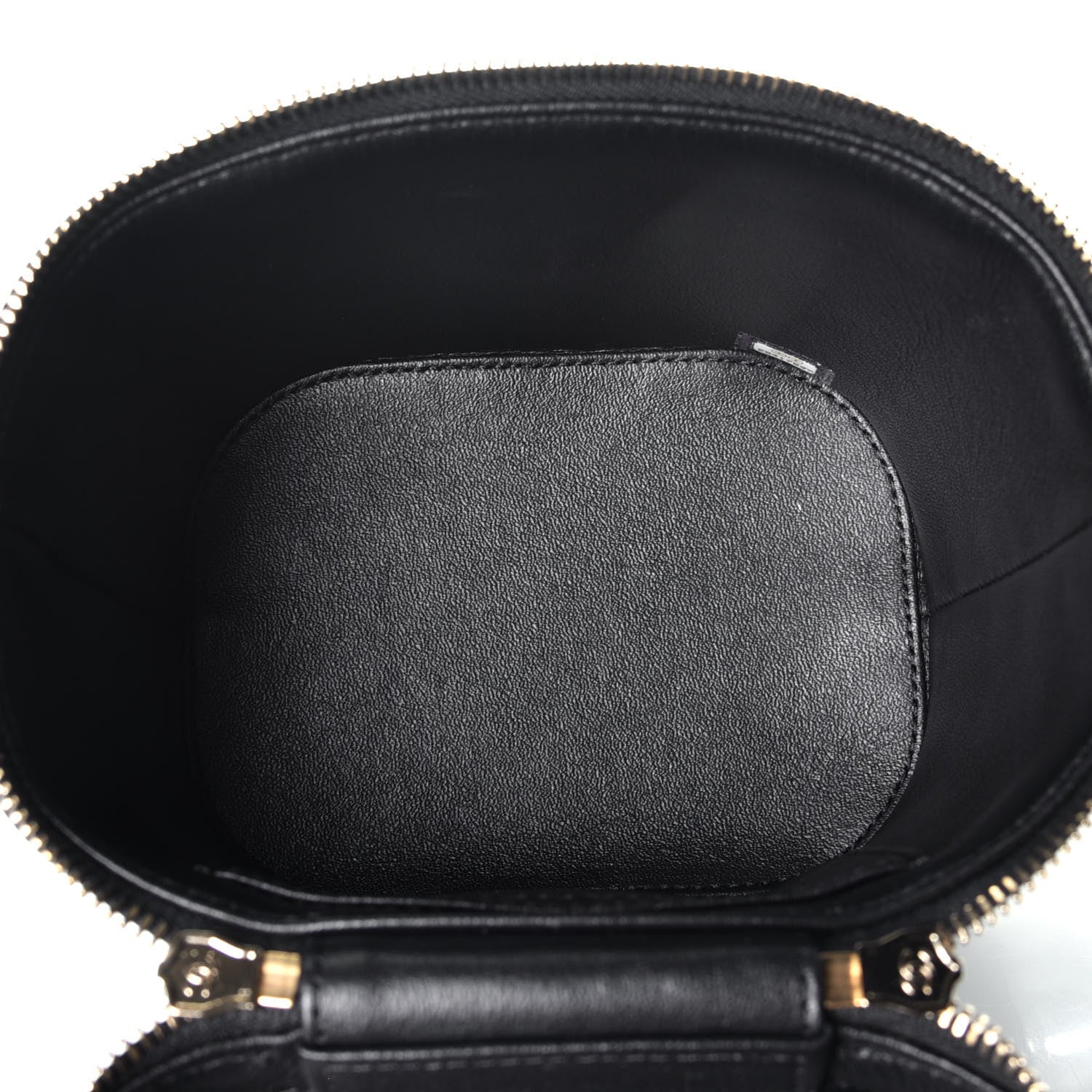 Chanel Lambskin Quilted Trendy Vanity Case Black 6 of 10