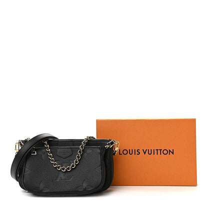 Louis Vuitton Empreinte Monogram Giant Multi Pochette Accessories Black 10 of 10