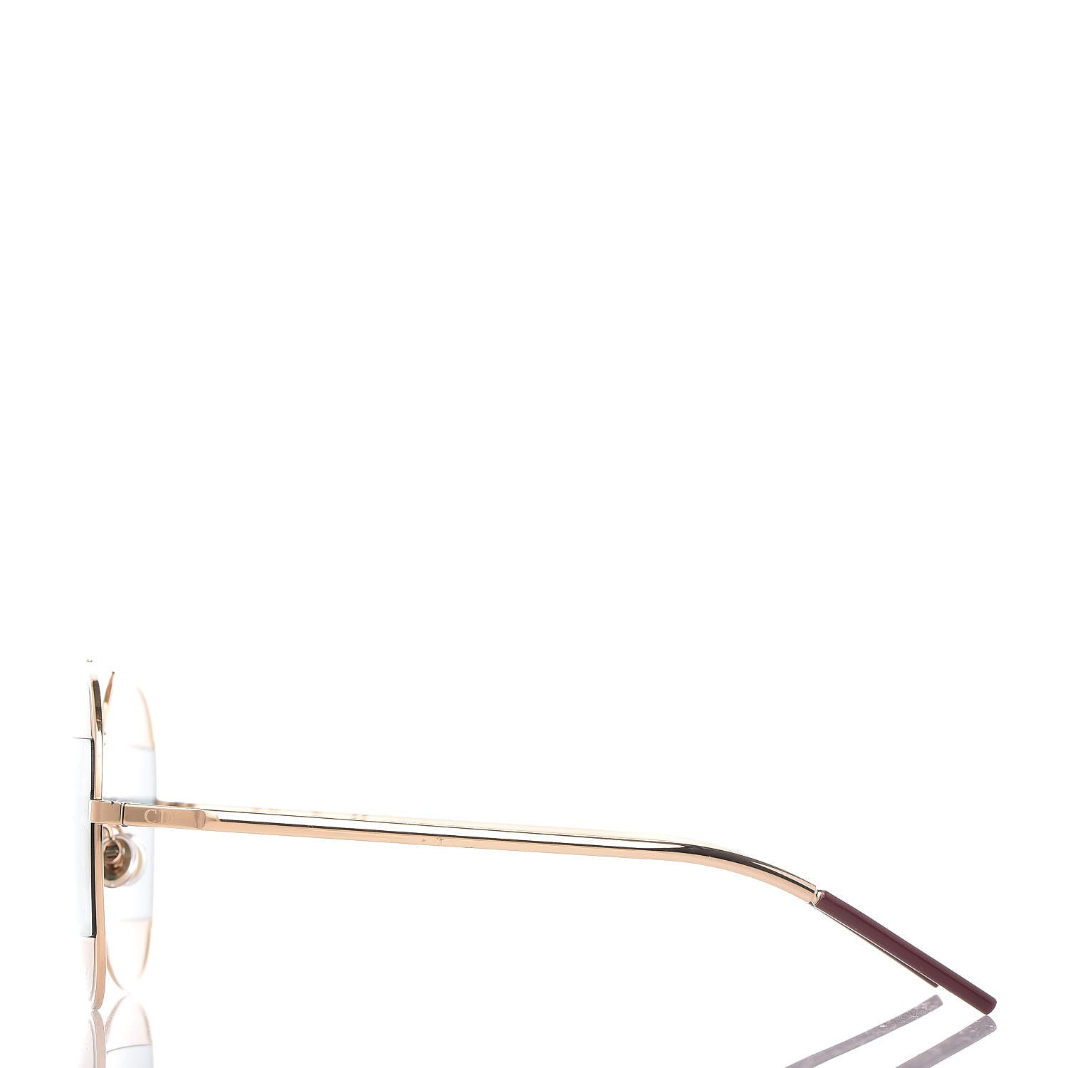 Christian Dior Split 1 Aviator Sunglasses Rose Gold 3 of 8