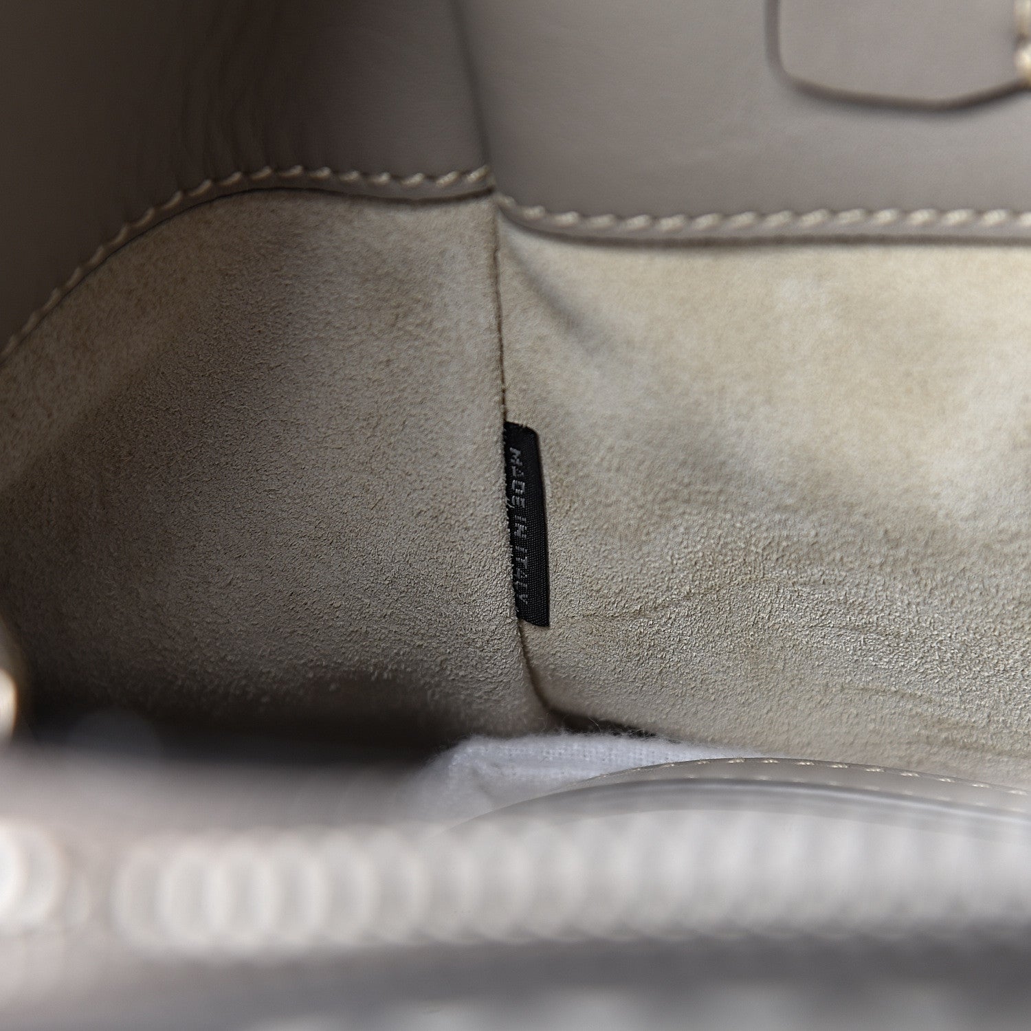 Prada City Calf Small Hand Stitched Galleria Double Zip Tote Calce 8 of 14