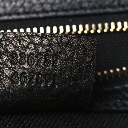 Gucci Calfskin Medium Emily Shoulder Bag Black 7 of 12