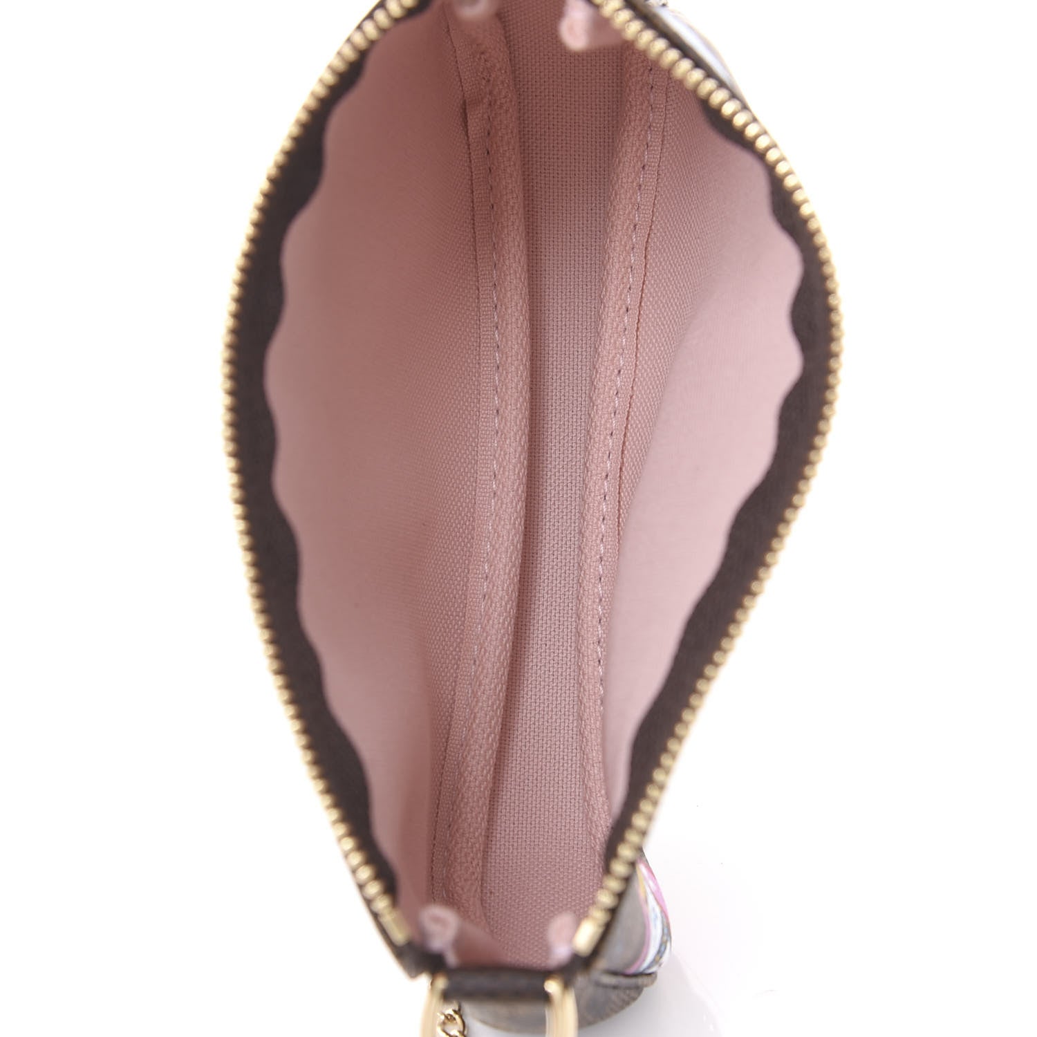 Louis Vuitton Damier Ebene 2020 Christmas Animation Big Wheel Mini Pochette Accessories Rose Ballerine 5 of 11