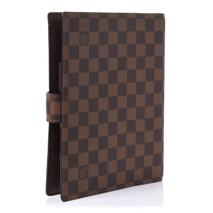 Louis Vuitton Damier Ebene Large Ring Agenda Cover 3 of 7