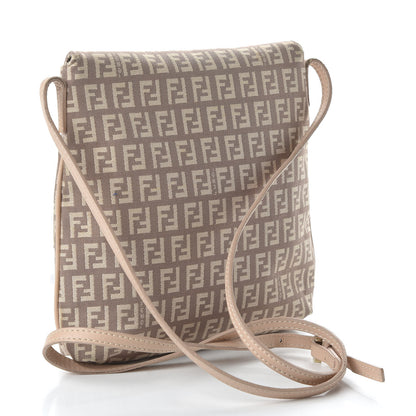 Fendi Zucchino Vitello Tube Messenger Bag Cipria Teint Cipria 3 of 11